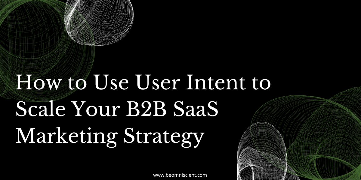 user intent marketing